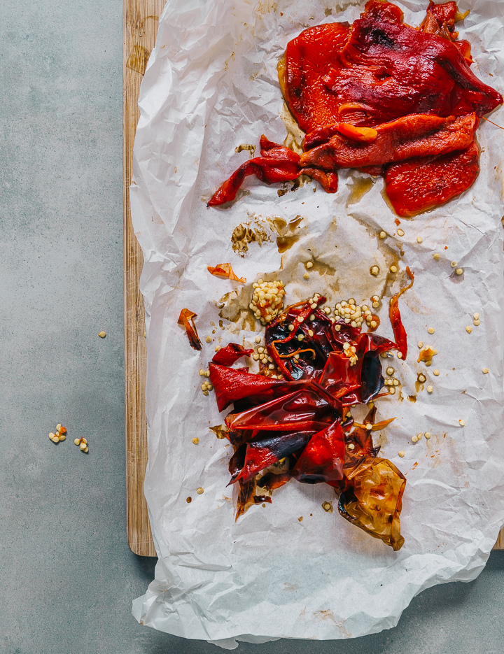 The Hungry Warrior - RED LENTIL PASTA + TURKISH RED PEPPER PESTO