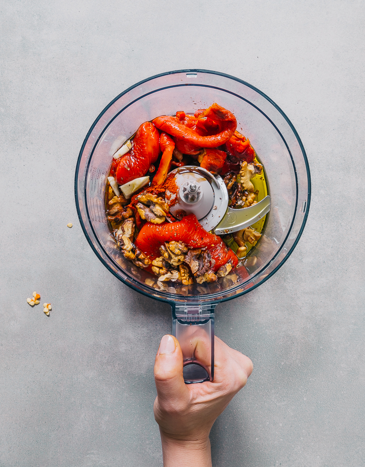 The Hungry Warrior - RED LENTIL PASTA + TURKISH RED PEPPER PESTO