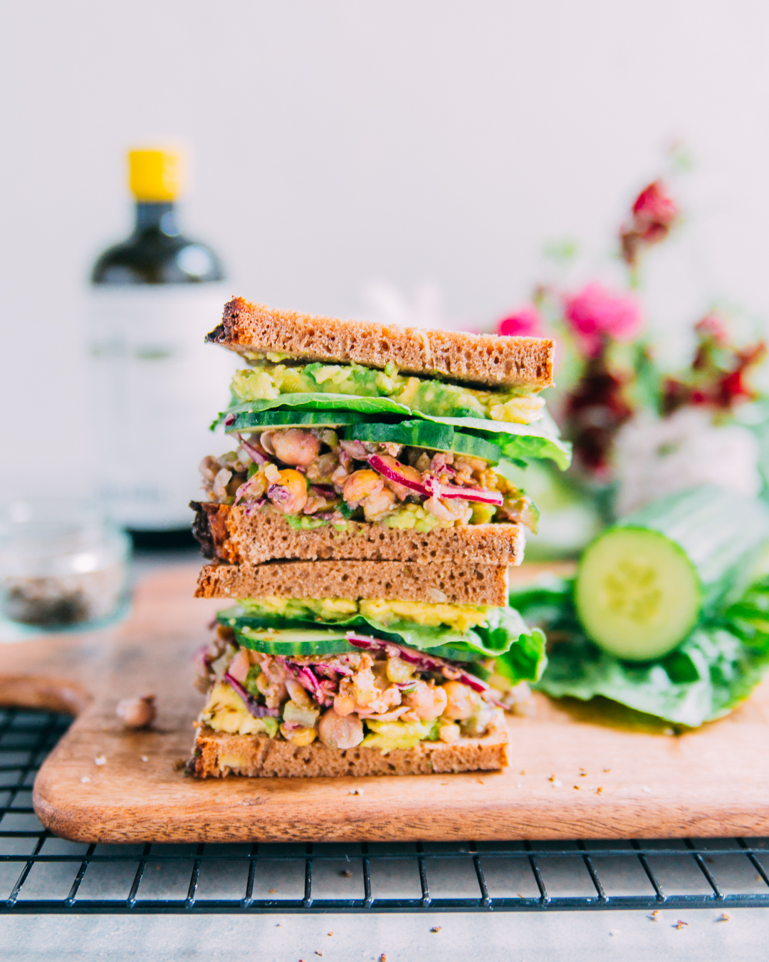 Vegan Chickpea Salad Sandwich