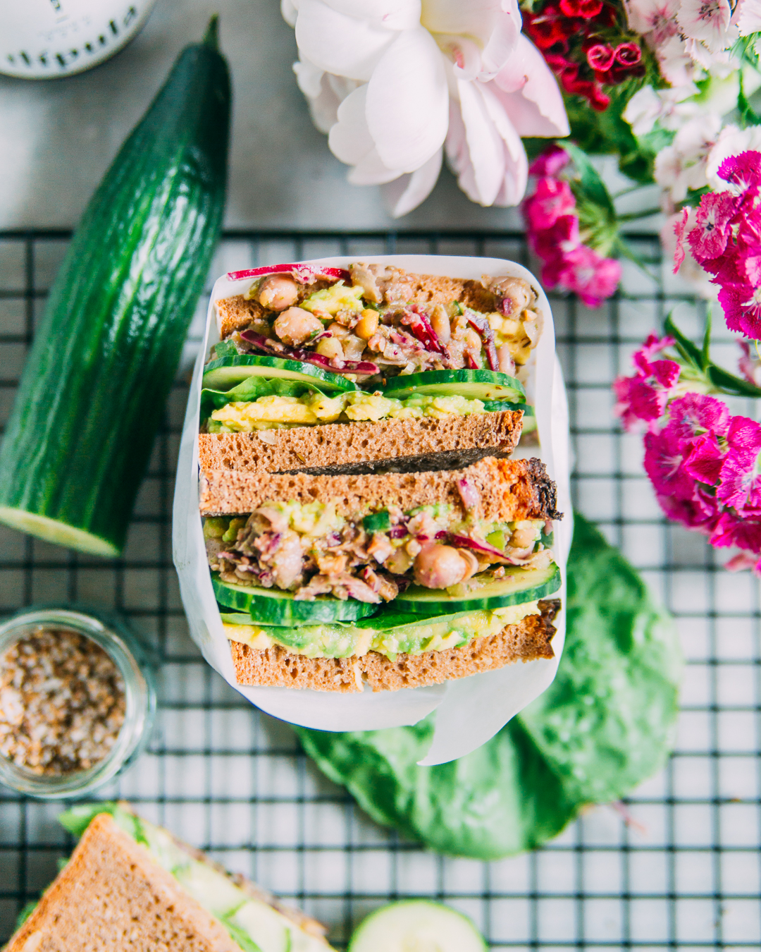 Vegan Chickpea Salad Sandwich