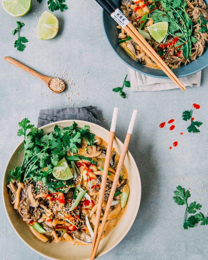 Miso Soba Noodles