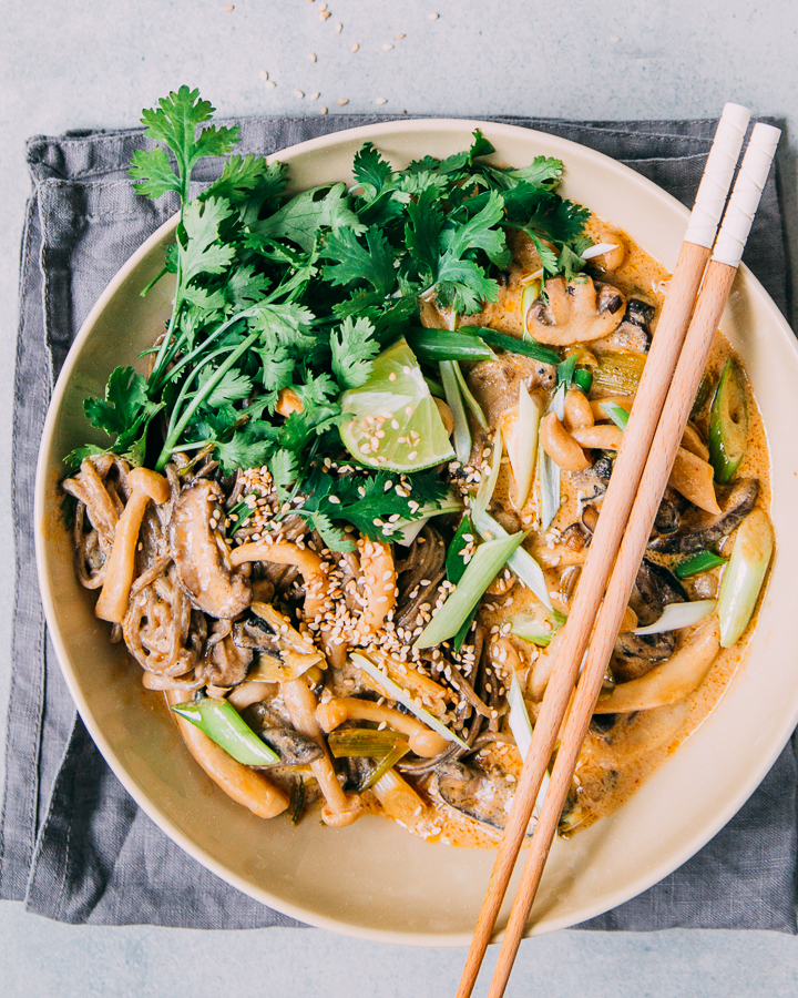 Miso Soba Noodles