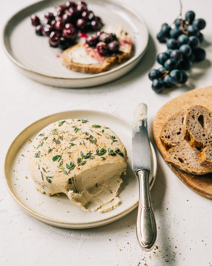 Lemon and Thyme Cashew Cheez