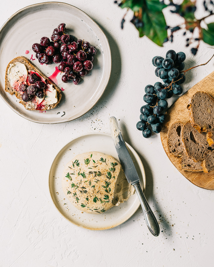 Lemon and Thyme Cashew Cheez