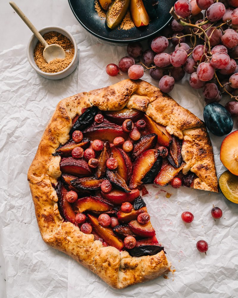 Vegan Plum Galette